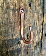 Forged Copper Utility Hook Home Accessary