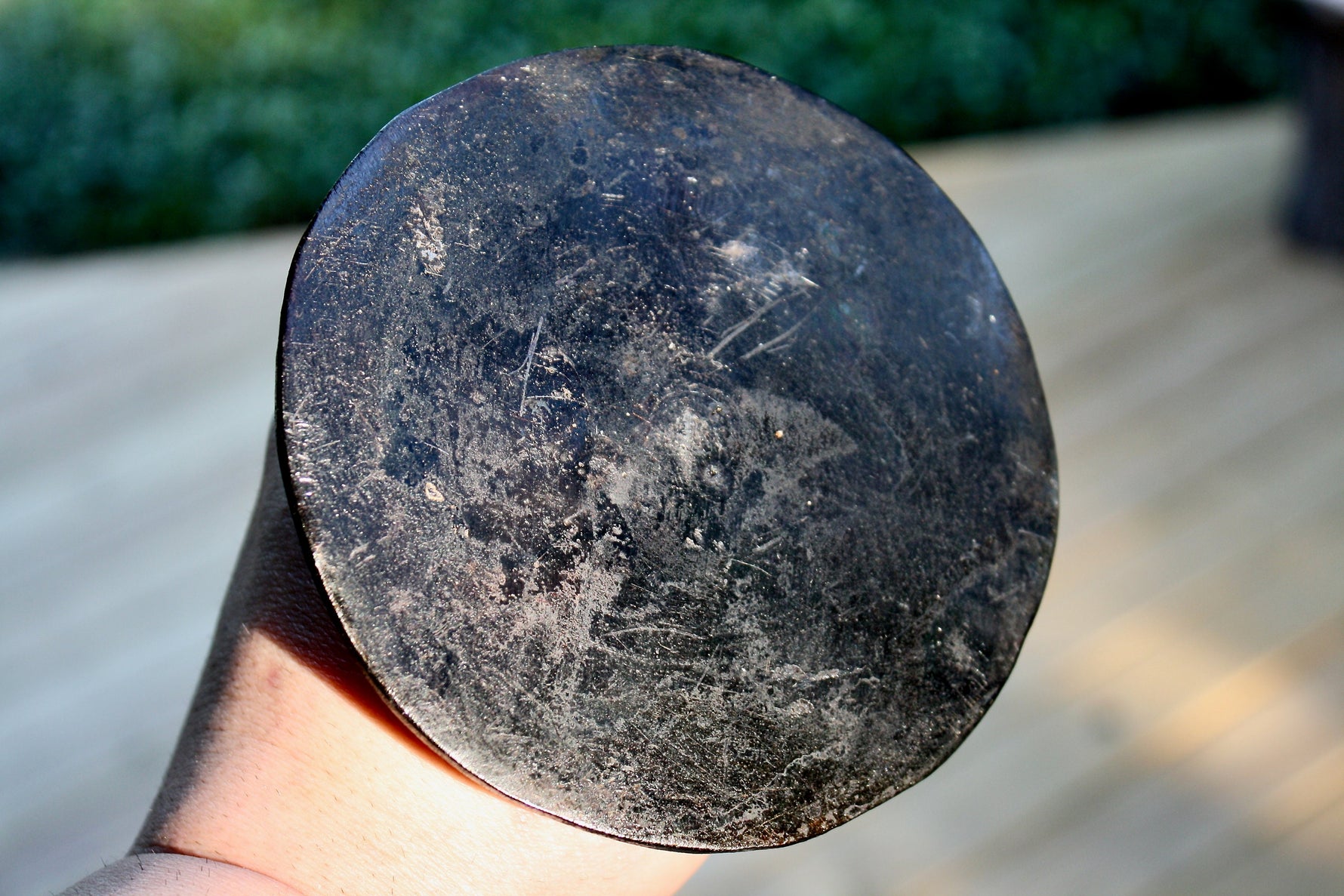 Railroad spike hamburger press Outdoor Grill Accessories Kitchen