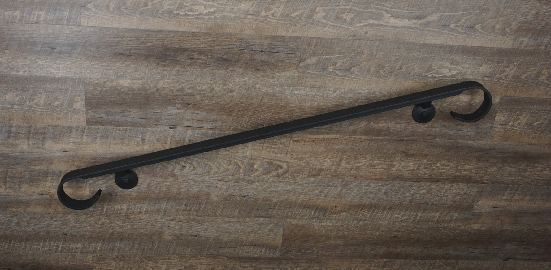 Honeycomb Hammered Flat Bar Handrail Handrails Handrail