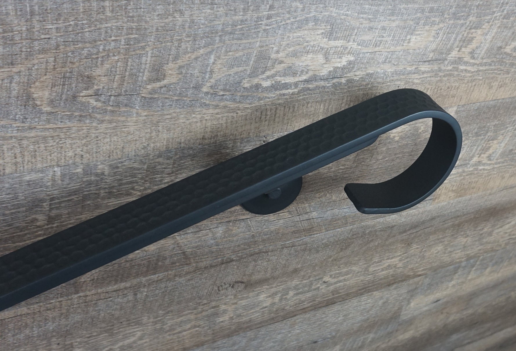 Honeycomb Hammered Flat Bar Handrail Handrails Handrail