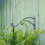 Hand Forged Plant Hanger, design no. 9, Custom Made