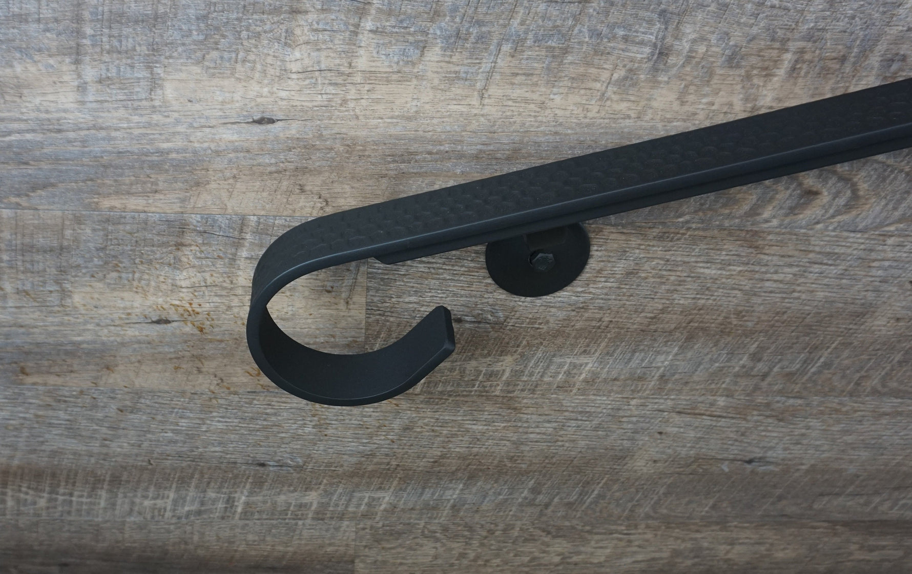 Honeycomb Hammered Flat Bar Handrail Handrails Handrail