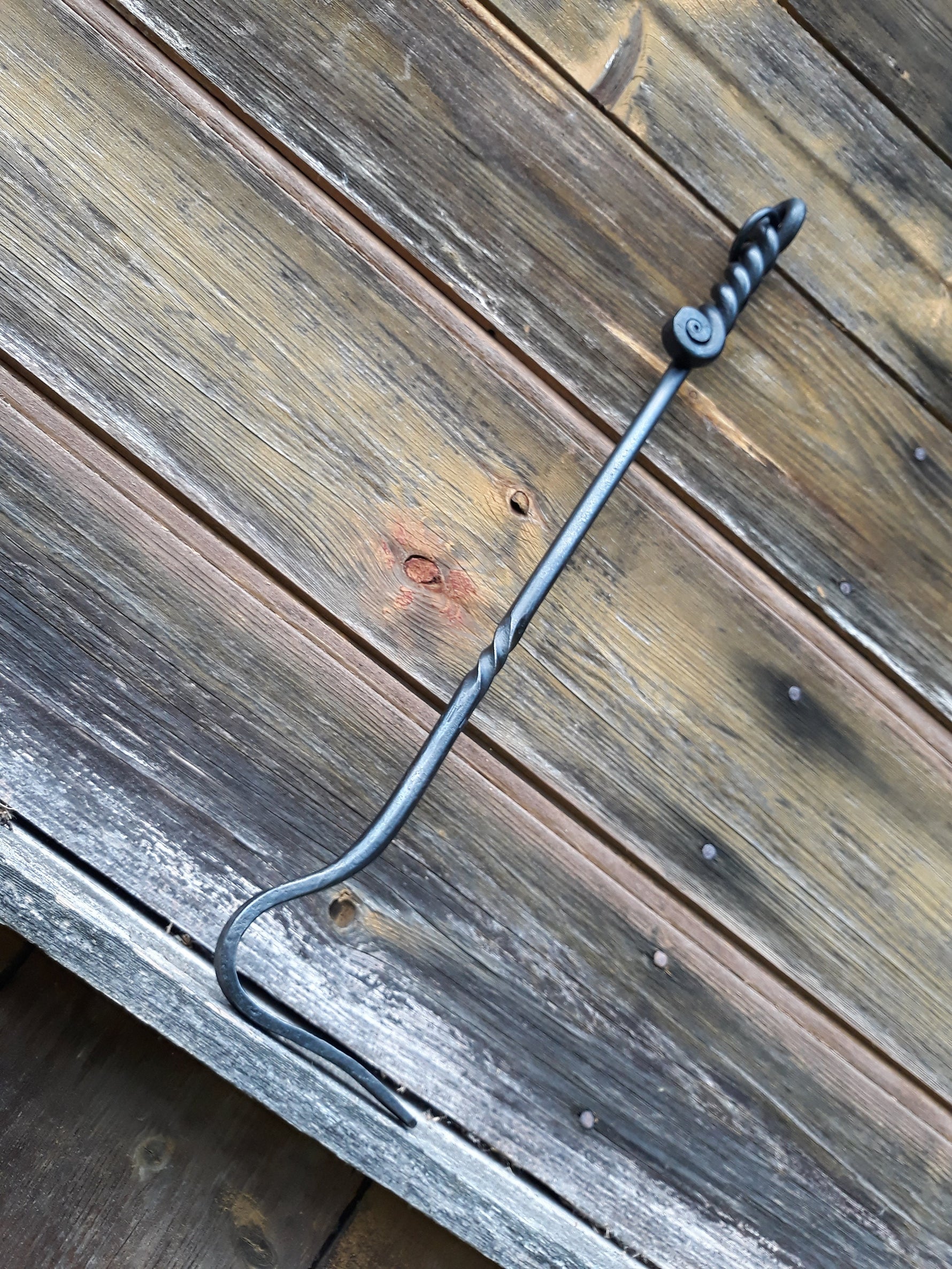 Hand Forged Fireplace Poker Fireplace Tools Home Accessary