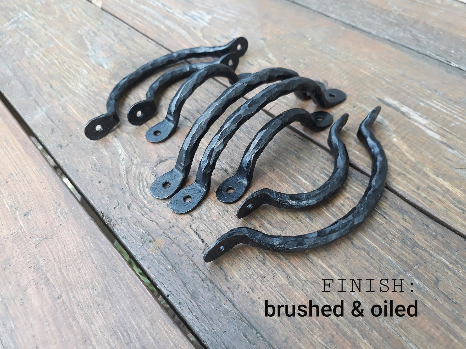 Hand Forged Iron Cabinet Handle Cabinet Knobs & Handles Door & Furniture