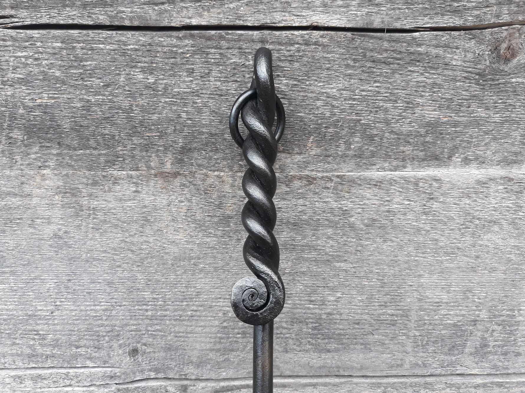 Hand Forged Fireplace Rake 56cm Fireplace Tools Home Accessary