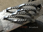 Hand Forged Twisted Iron Cabinet Handle Cabinet Knobs & Handles Door & Furniture