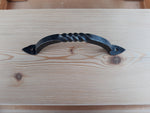 Hand Forged Twisted Iron Cabinet Handle Cabinet Knobs & Handles Door & Furniture