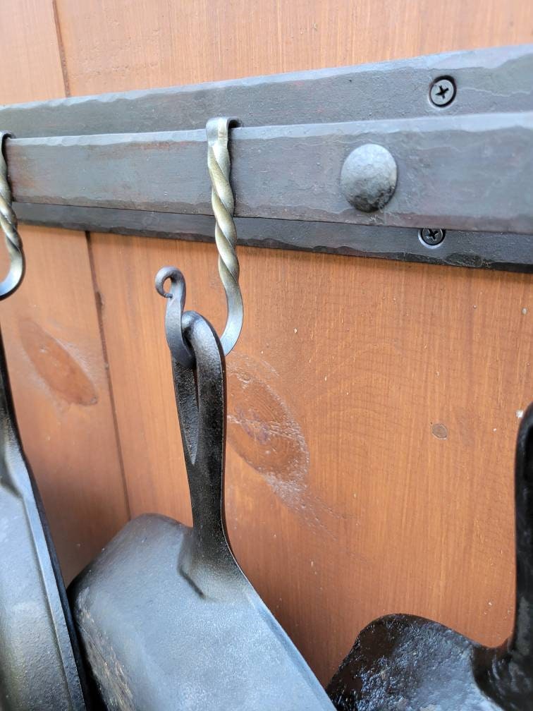 Hand Forged Pot Rack 