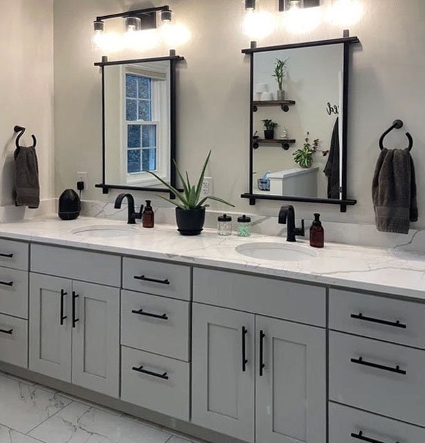 Cross-Corner Wall Mirror Mirrors Mirror