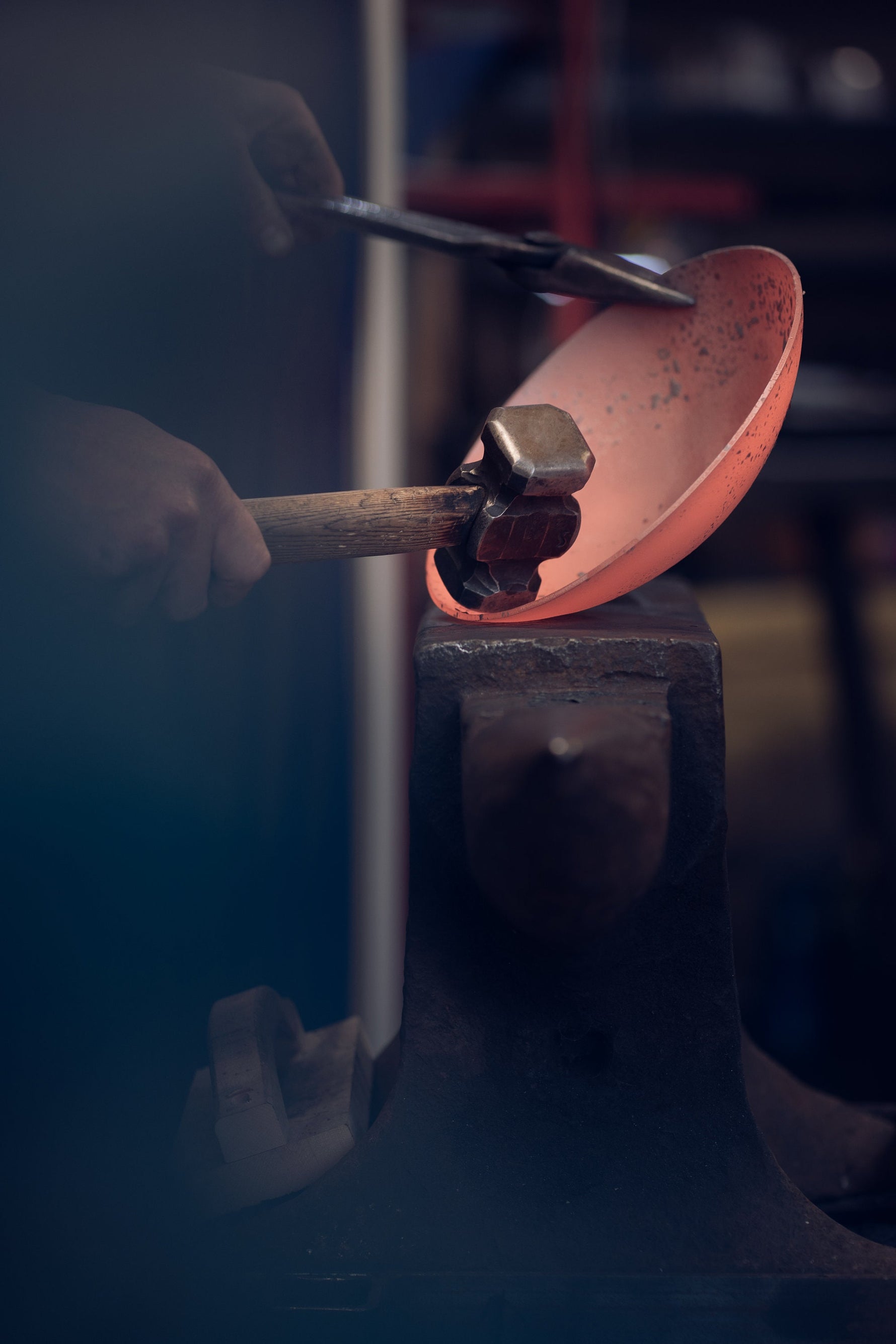 Contemporary hand forged Bowl Bowls Gift