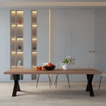 Metal X Stlye Legs for Dining Table or Desk Table Legs Table Legs