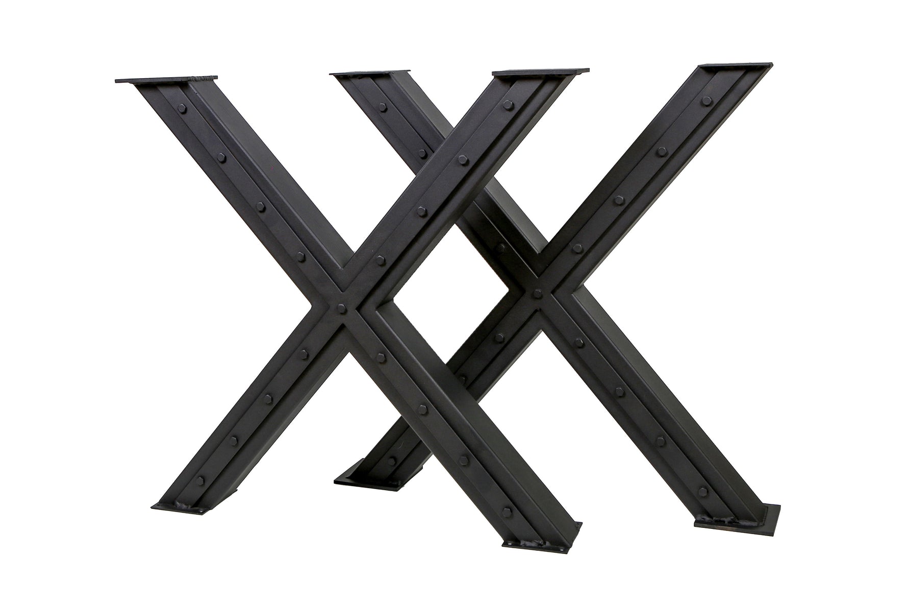 Metal X Stlye Legs for Dining Table or Desk Table Legs Table Legs