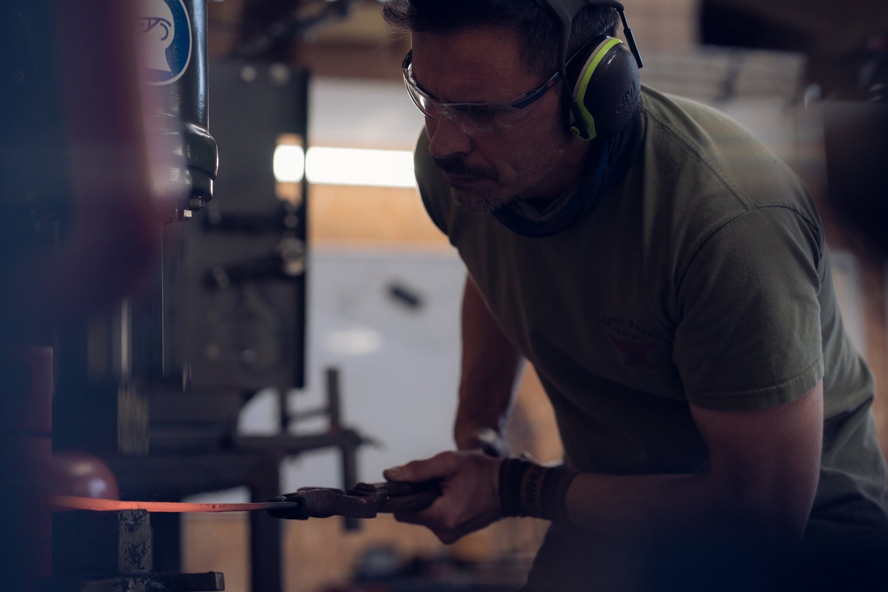 Candle Holder Iron and Copper - Hand Forged 6th 7th Anniversary Gift -Copper Sconce For Tea light - Holder for Votive Candle - Decorative