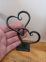 6 Year Anniversary Hand Forged Heart Sculpture Decor Sign