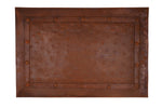 Rustic Iron Hammered Metal Panels 24x36 inches Iron Panel