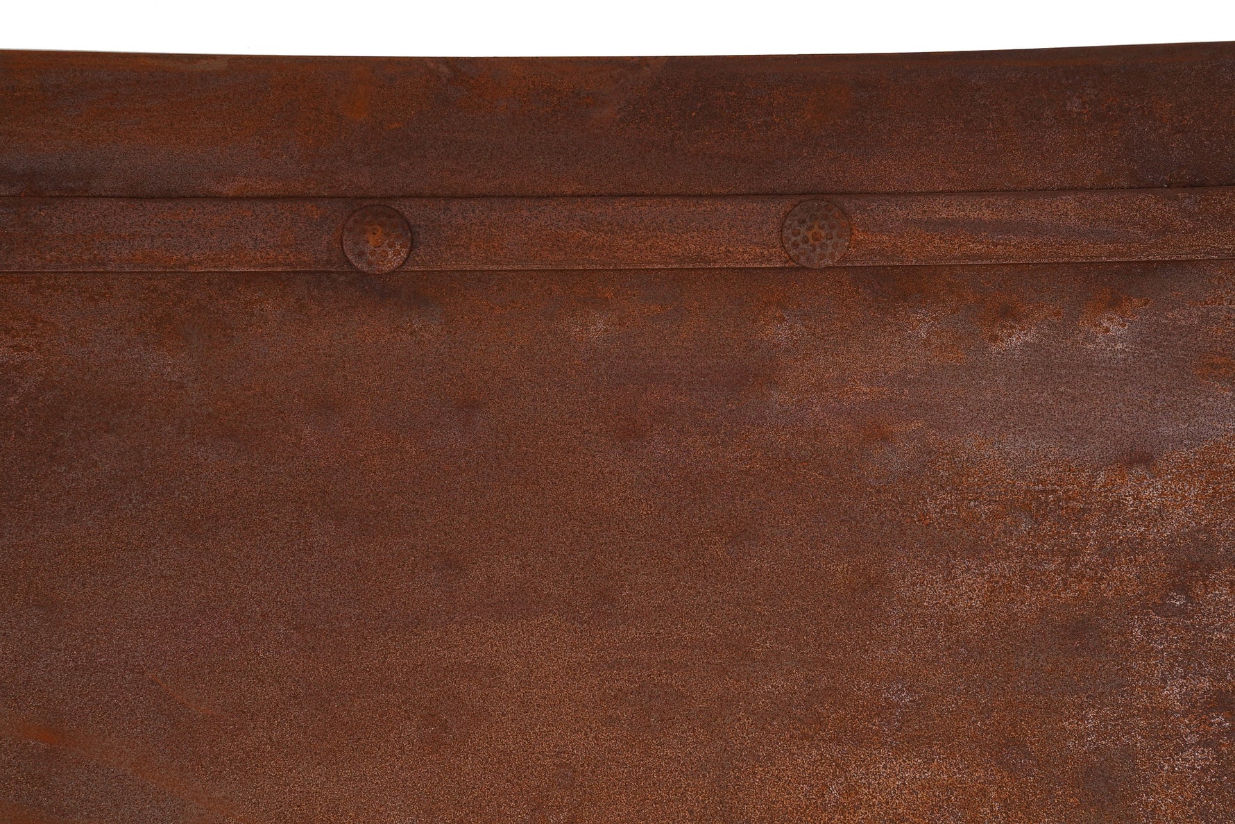 Rustic Iron Hammered Metal Panel 24x48 inches Iron Panel