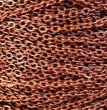 3mm x 2mm Antique Copper Cable Chain Chain Connectors & Links Home Accessary