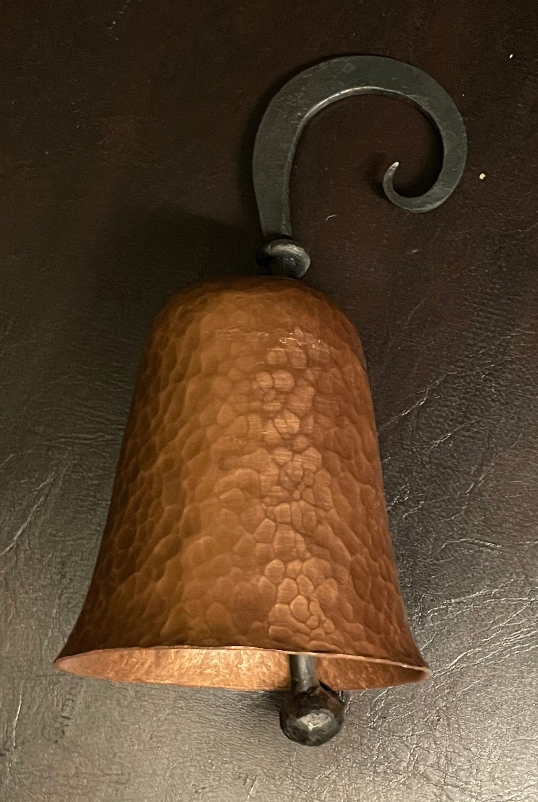 Hand Made Copper Dinner Bell
