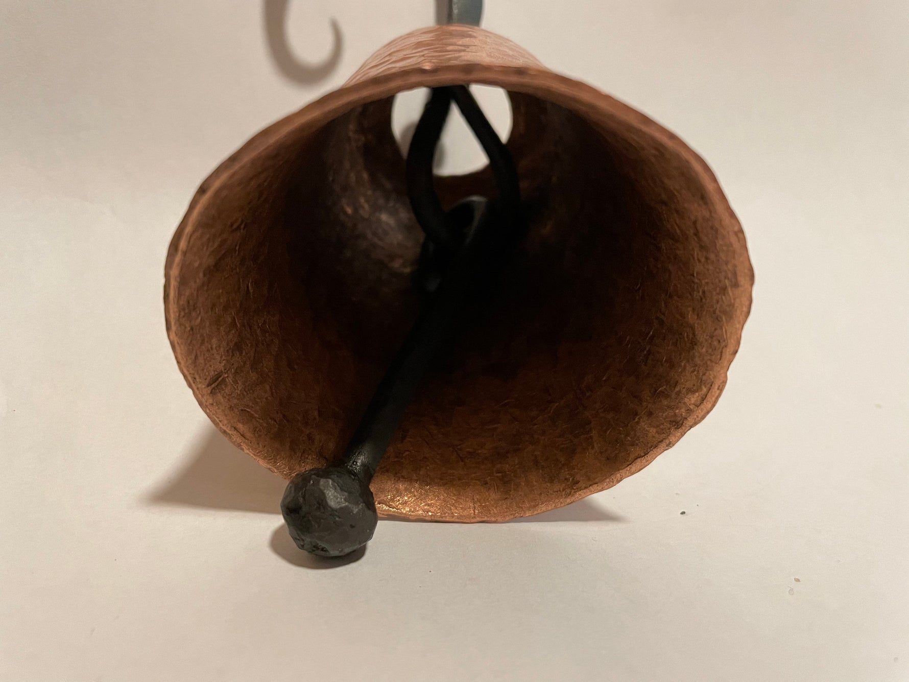 Hand Made Copper Dinner Bell
