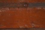 Rustic Iron Hammered Metal Panel 12x34 inches Iron Panel
