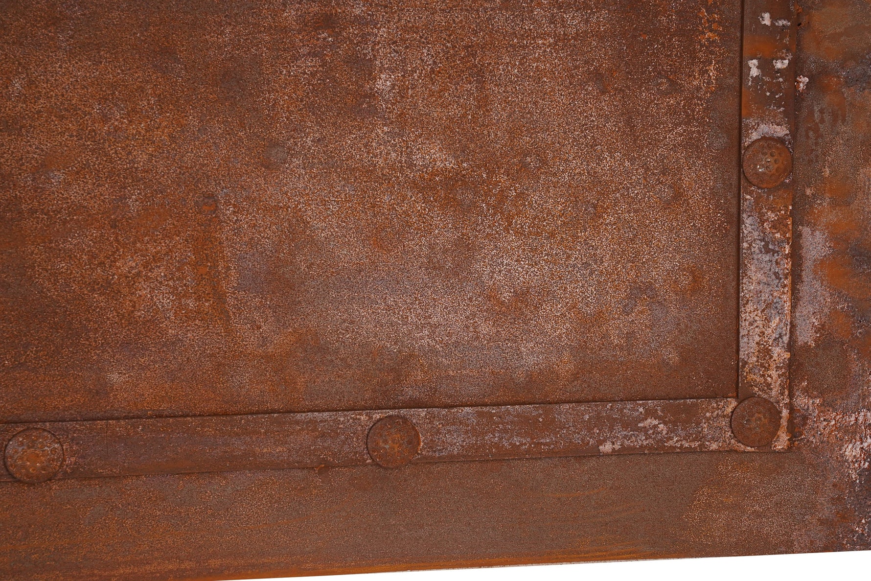 Rustic Iron Hammered Metal Panel 24x48 inches Iron Panel