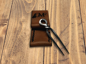 Cigar Pick and Leather Pocket Pouch - Old West Iron