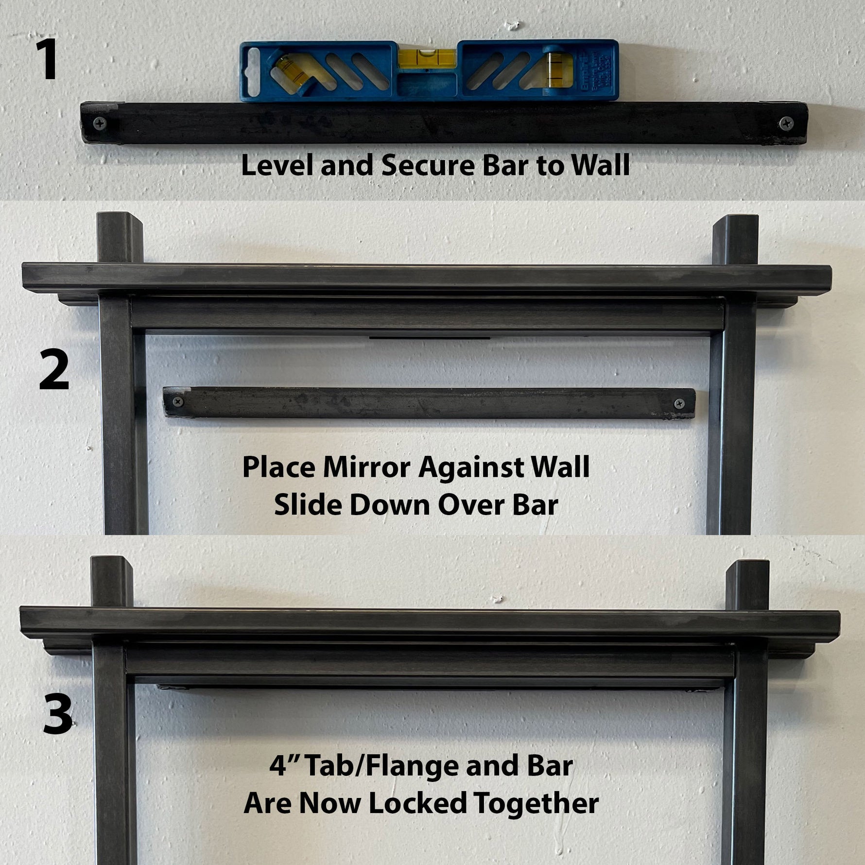 Cross-Corner Wall Mirror Mirrors Mirror