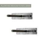 Reclaimed Wood Floating Fireplace Mantel Uncategorized shelving