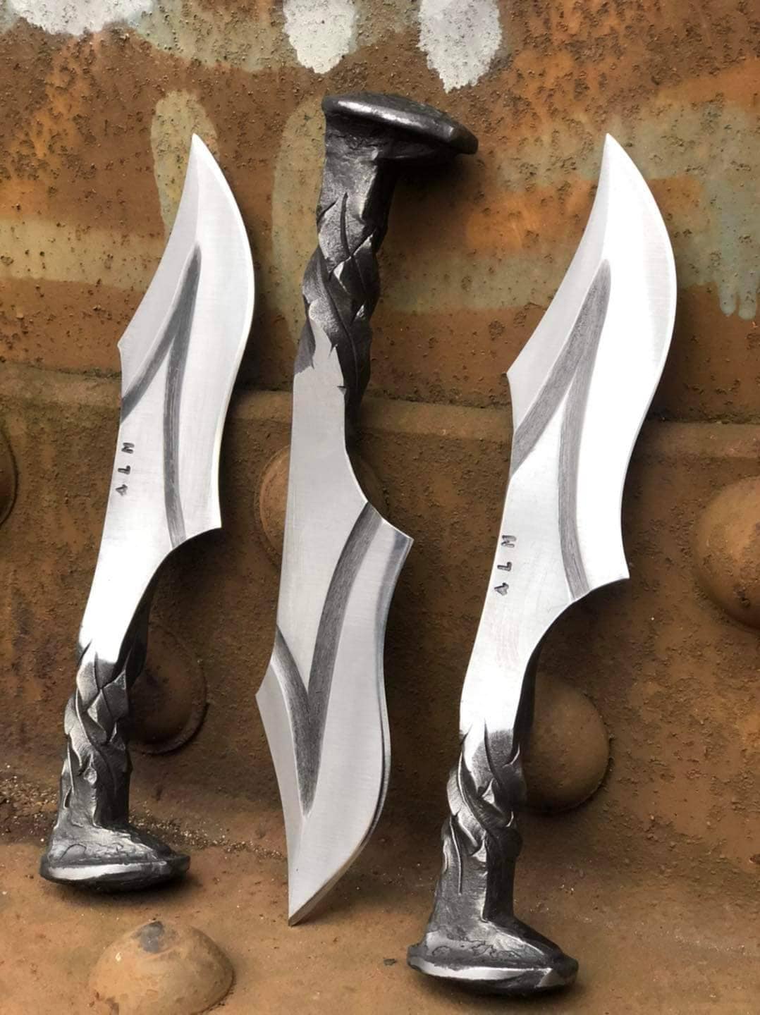 Pineapple Harpoon Railroad Spike Knife Hunting & Survival Knives knife