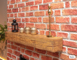 Rustic Fireplace Mantel