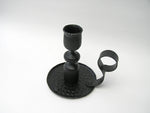 Black Forged Candle Holder Candles