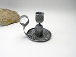 Silver Forged Pillar Candle Holder Candle Holders Candles
