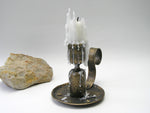 Black Forged Candle Holder Candles