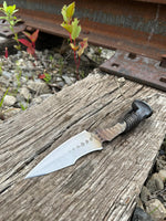 Triceratops Railroad Spike Knife Hunting & Survival Knives knife