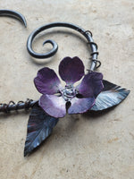 Forged Iron Heart Wall Artwork Decor Decor