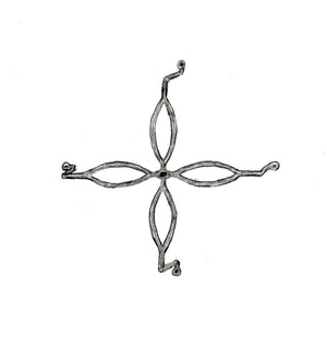 Scandinavian Iron Speakeasy Grill - Old West Iron