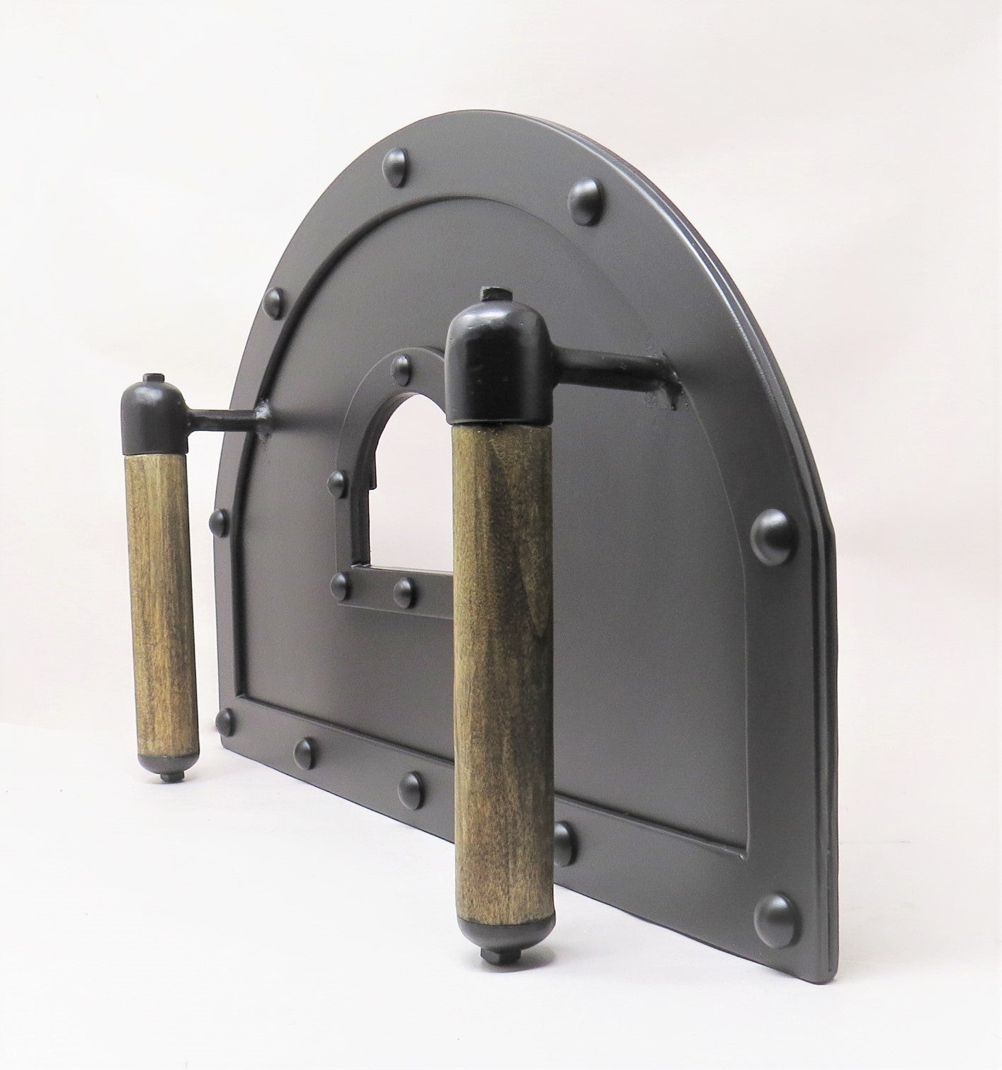 Custom Old World Arched Freestanding Pizza Oven Door