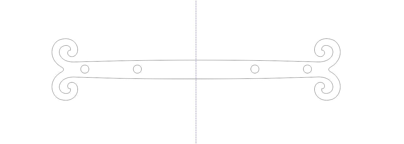 Middle Age Europe Iron Angle Brace