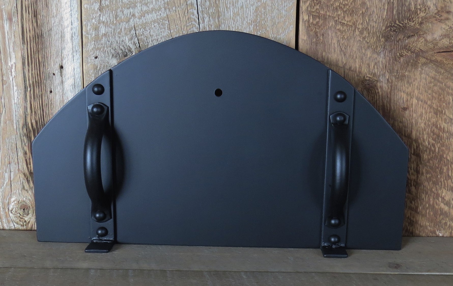 modern iron pizza oven door scandinavian farmhouse