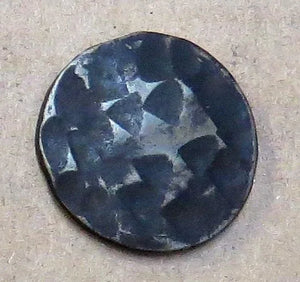 1" Round Distressed Head Nail - Old West Iron