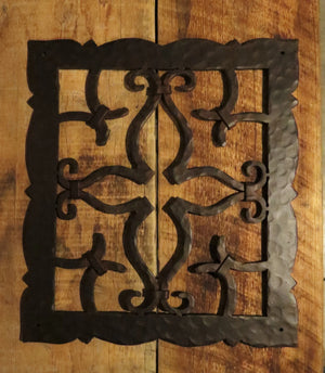 Romanesque Iron Speakeasy Grill - Old West Iron