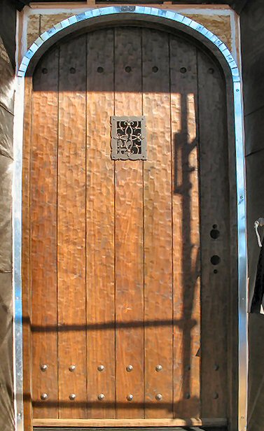 Romanesque Iron Speakeasy Grill