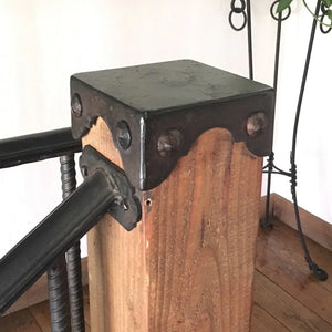 Classic Iron Post Cap - Old West Iron