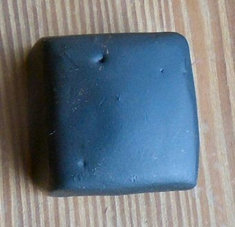 1" Square Cap Nut - Smooth