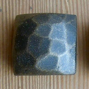 3/8" Square Cap Nut - Hammered - Old West Iron