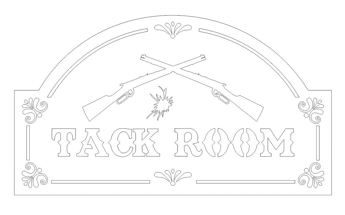 Tack Room Sign Novelty Signs