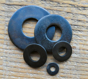USS Flat Washer 1/4" - Old West Iron