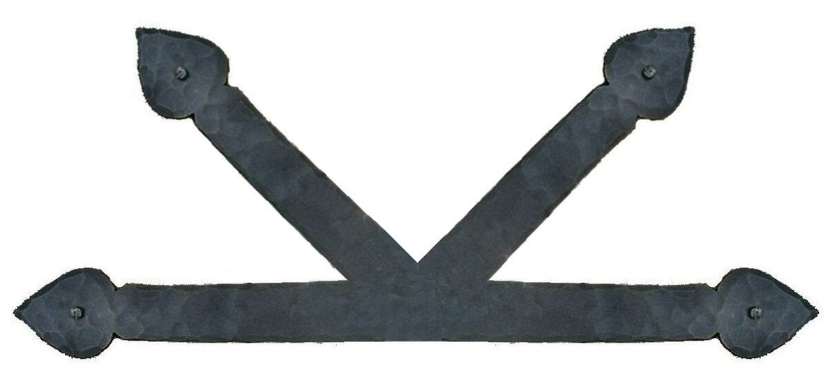 Plaque "K" en fer Tudor