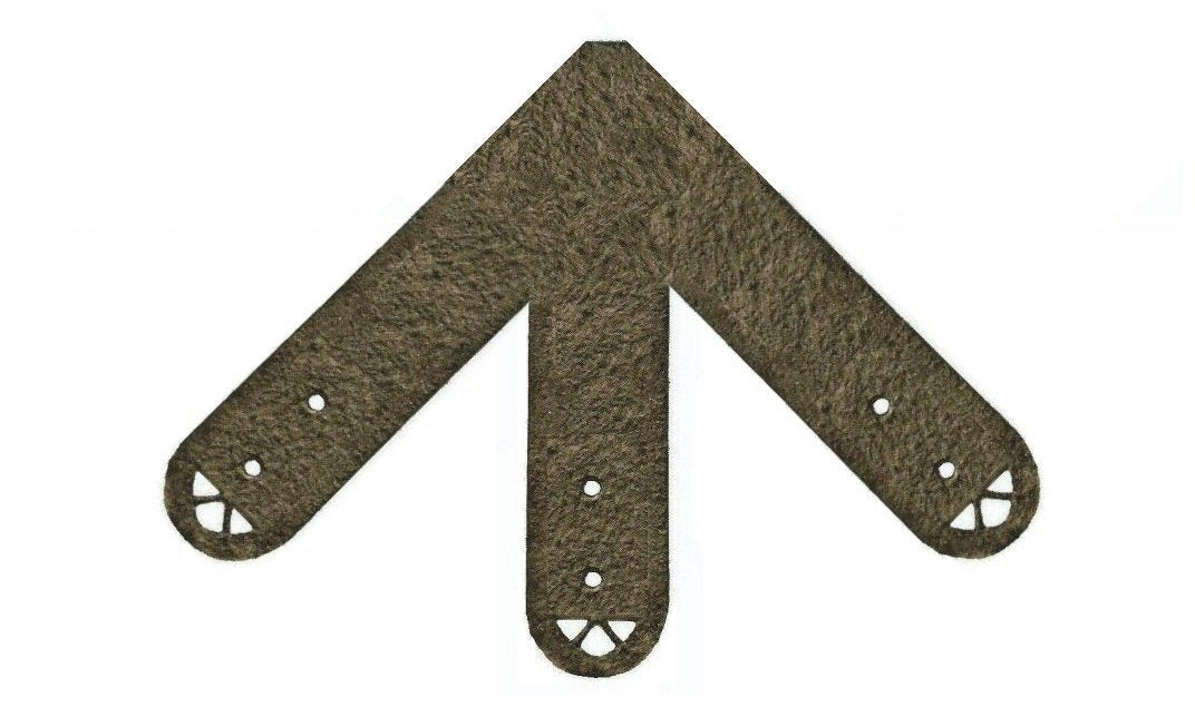 Placa central Shabby Chic Iron Ridge