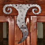 Greek Ionic Iron T Face Plate - Old West Iron